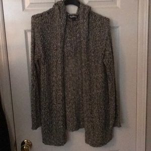 DONATED - Gray/White Cardigan